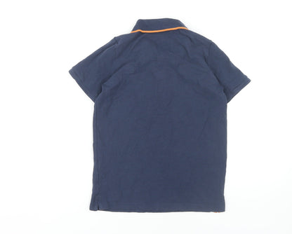 Mountain Warehouse Boys Blue Polo Shirt 9-10 Years