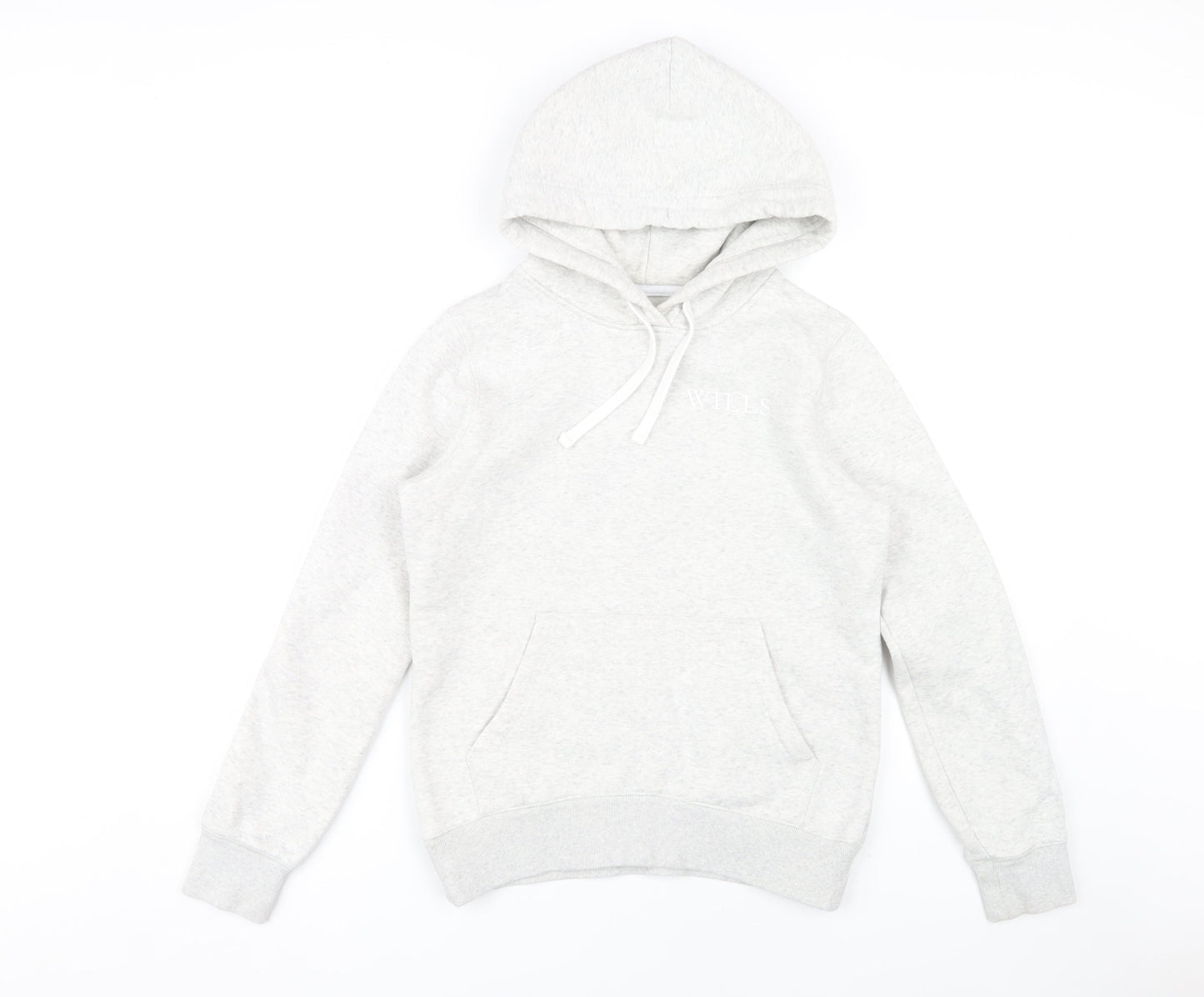 Unisex Adults UK Size 6 Jack Wills White Pullover Hoodie