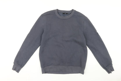 Mens UK Size M JACK & JONES Blue Pullover Sweatshirt