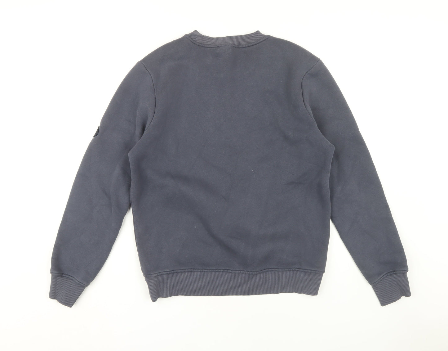 Mens UK Size M JACK & JONES Blue Pullover Sweatshirt