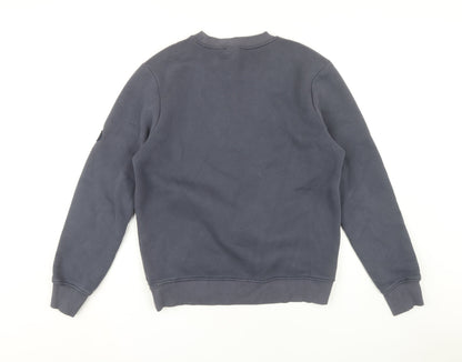 Mens UK Size M JACK & JONES Blue Pullover Sweatshirt