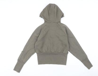 Domyos Unisex Khaki Hoodie Size 7 for Gym & Training