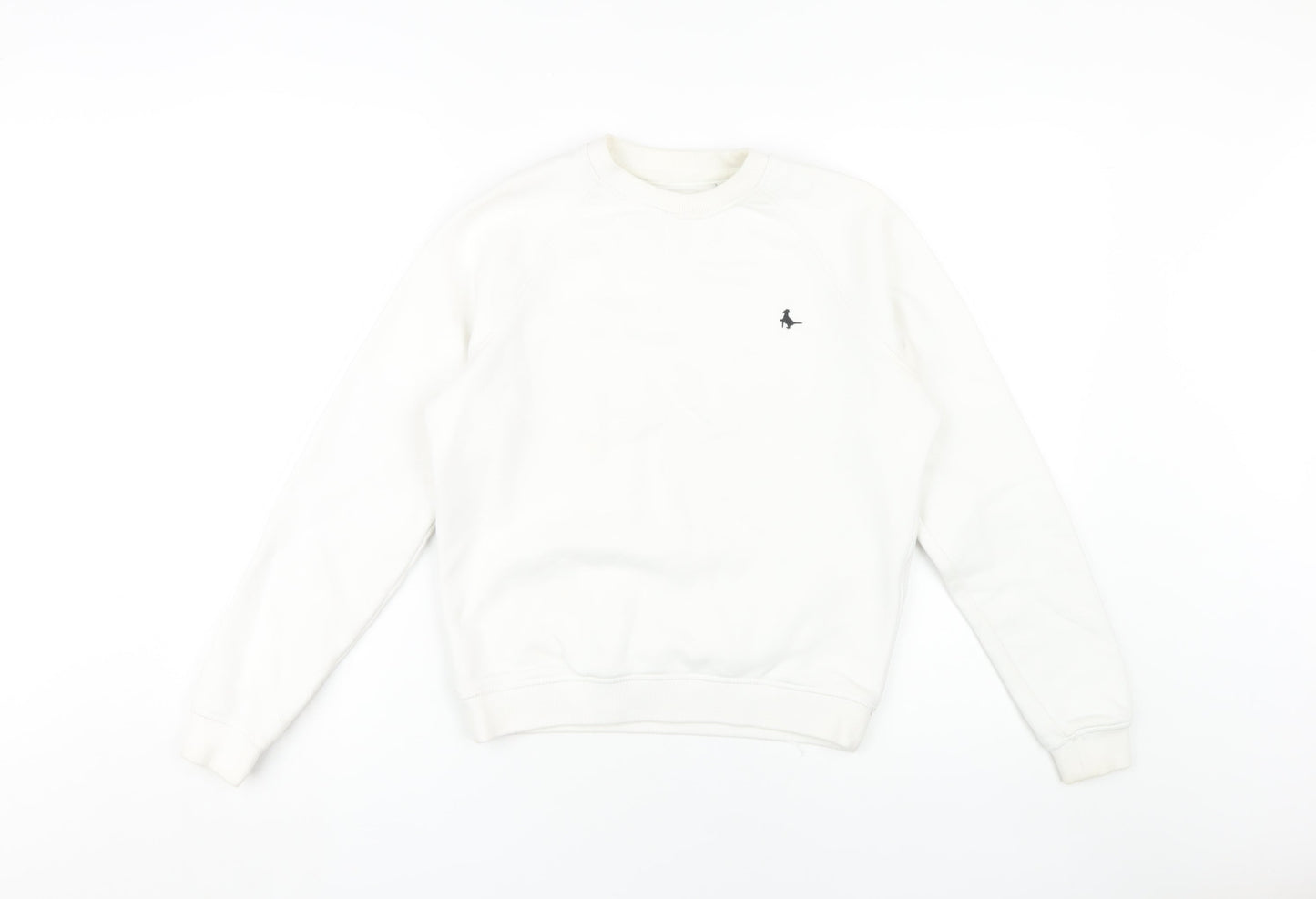 Womens UK Size 4 Jack Wills White Pullover Sweatshirt