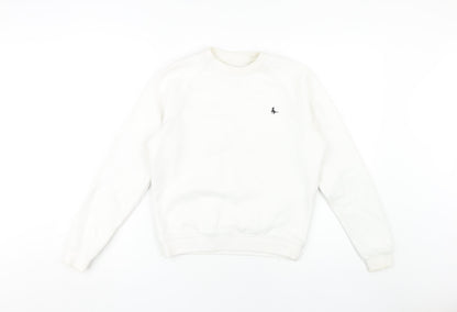 Womens UK Size 4 Jack Wills White Pullover Sweatshirt