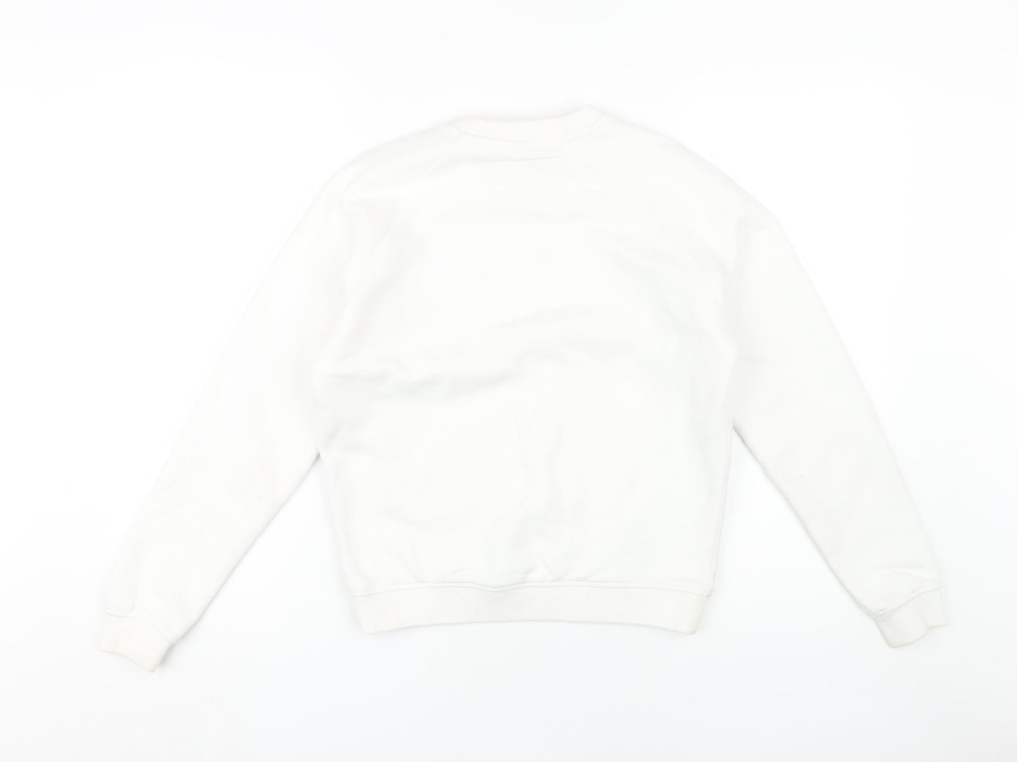 Womens UK Size 4 Jack Wills White Pullover Sweatshirt