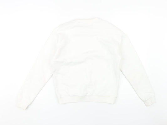 Womens UK Size 4 Jack Wills White Pullover Sweatshirt