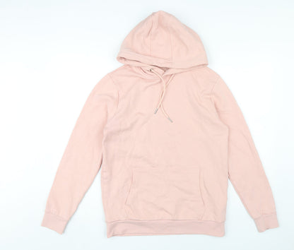 Mens UK Size S Jameson Carter Pink Pullover Hoodie