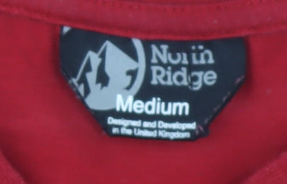 North Ridge Men's Red M Graphic Print Short Sleeve T-Shirt