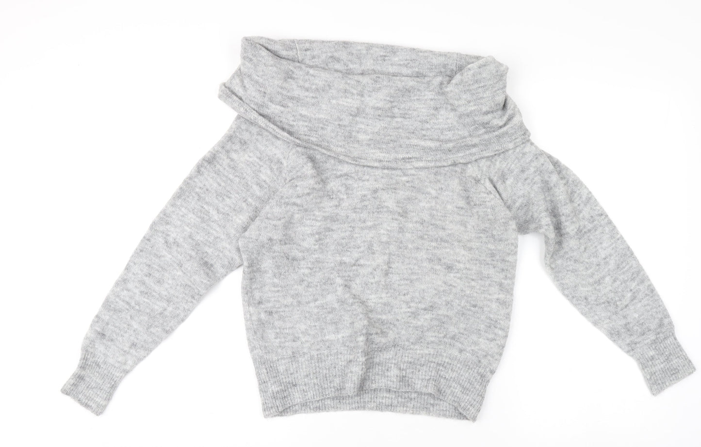 Womens UK Size XS H&M Grey Pullover Jumper