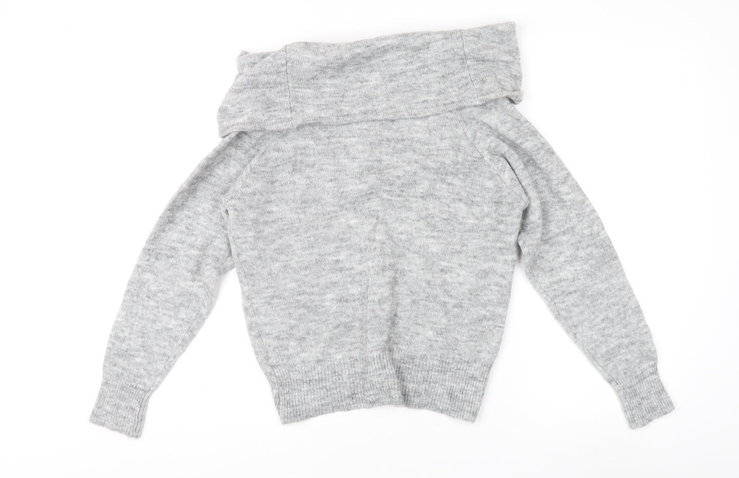 Womens UK Size XS H&M Grey Pullover Jumper