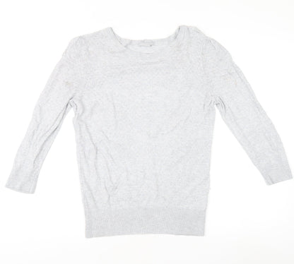 Womens UK Size M H&M Grey Pullover Jumper