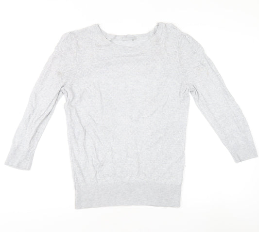 Womens UK Size M H&M Grey Pullover Jumper