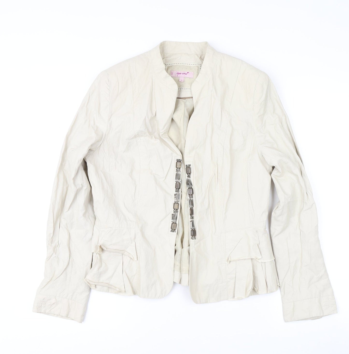 Womens UK Size 14 Marks and Spencer Beige