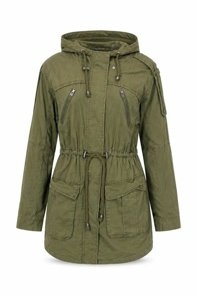 Womens UK Size 6 ASOS Green Military Jacket