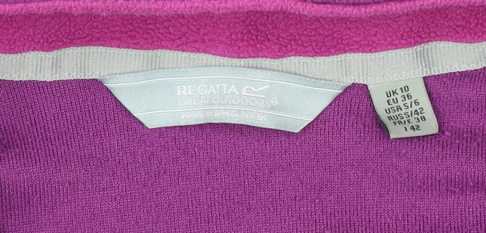 Womens UK Size 10 Regatta Purple Basic Jacket