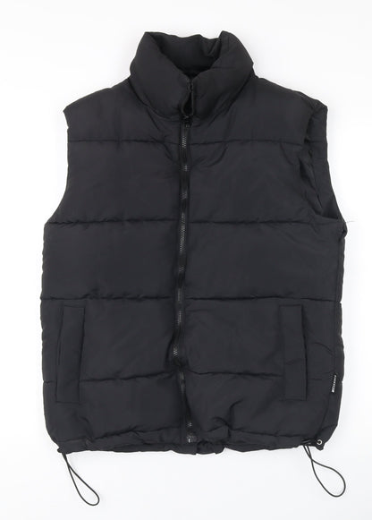 Missguided Women's Black Padded Waistcoat UK 8