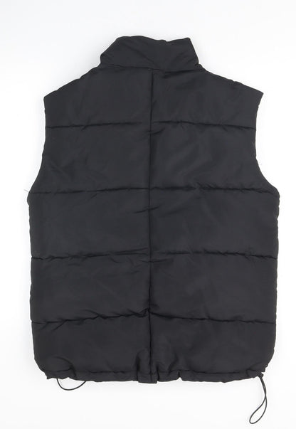Missguided Women's Black Padded Waistcoat UK 8