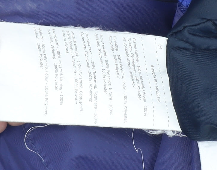 Regatta Great Outdoors Blue Women’s Parka Jacket Size 14