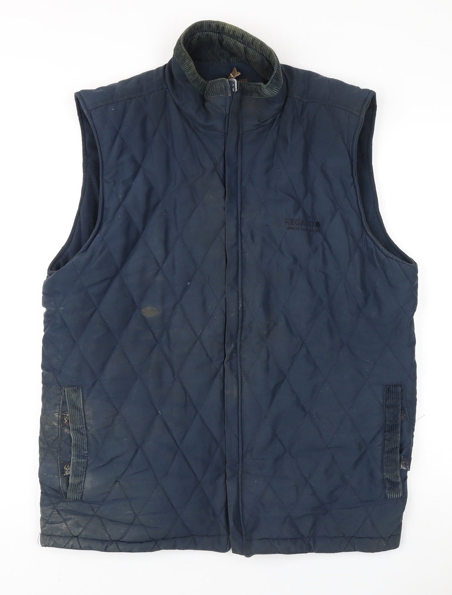 Mens UK Size XL Regatta Blue Quilted Coat