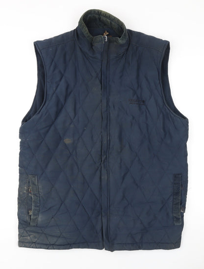 Mens UK Size XL Regatta Blue Quilted Coat