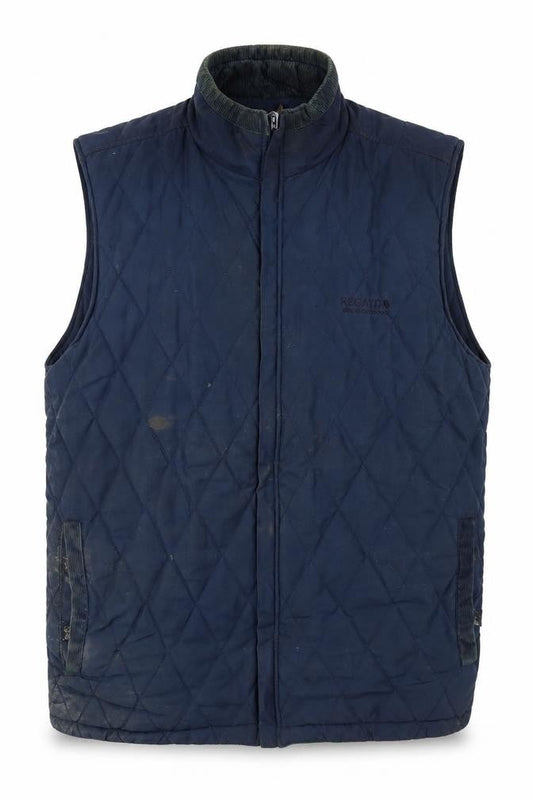 Mens UK Size XL Regatta Blue Quilted Coat