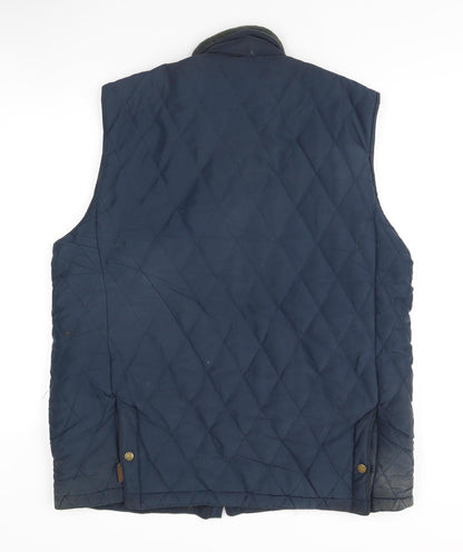 Mens UK Size XL Regatta Blue Quilted Coat
