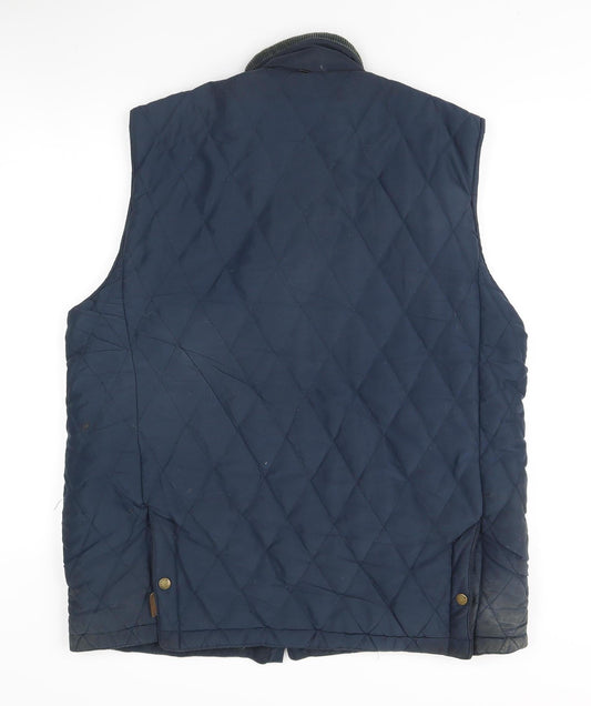 Mens UK Size XL Regatta Blue Quilted Coat