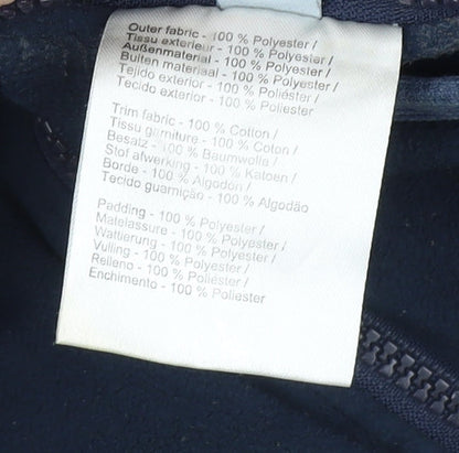 Mens UK Size XL Regatta Blue Quilted Coat