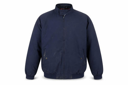 Mens UK Size L Carabou Blue Bomber Jacket