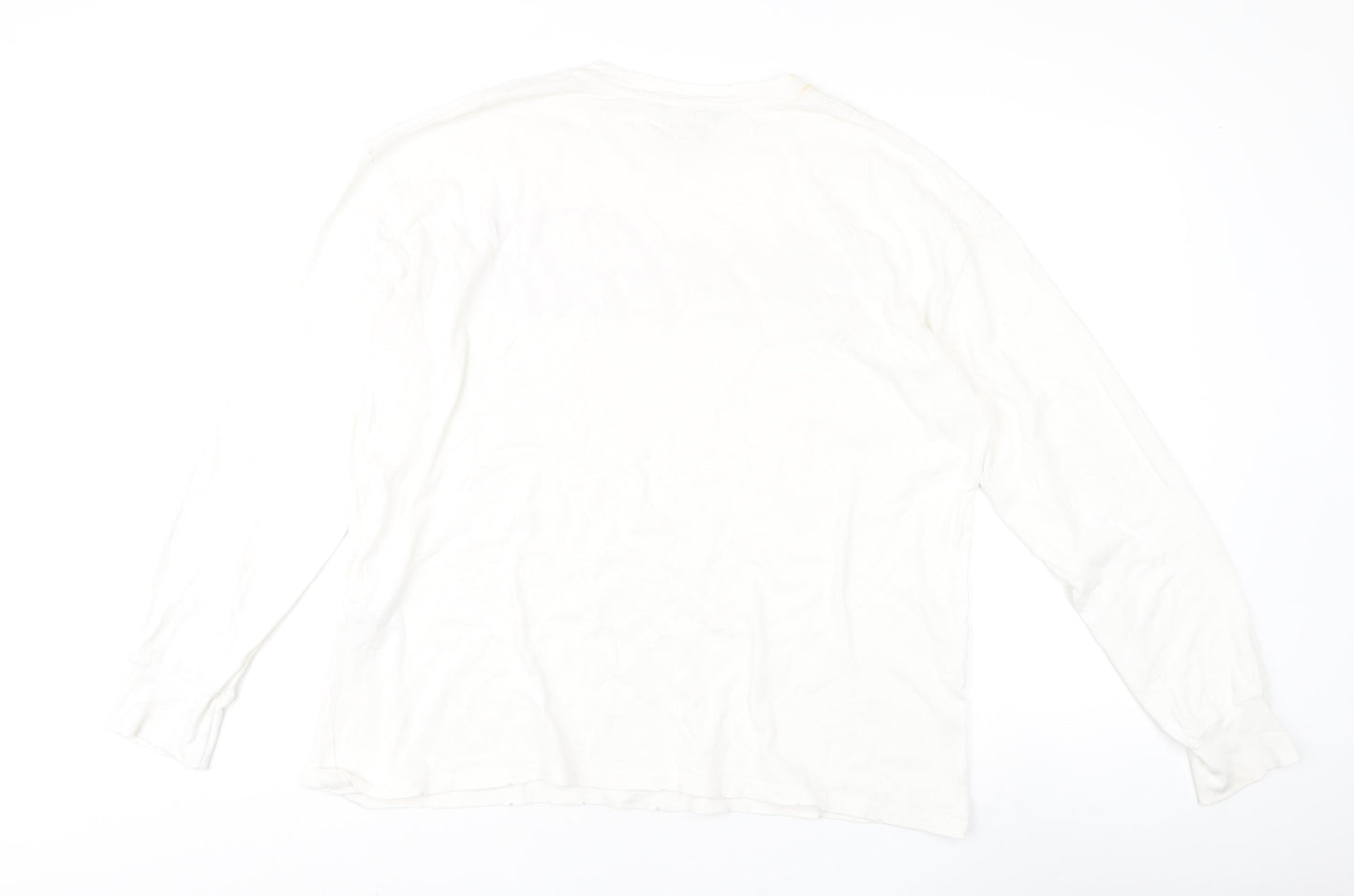 Unisex Adults UK Size M Zara White  T-Shirt