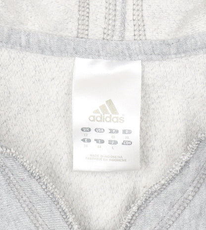 Womens UK Size 12 adidas Grey Pullover Jumper