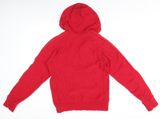 Womens UK Size 10 adidas Red Pullover Jumper