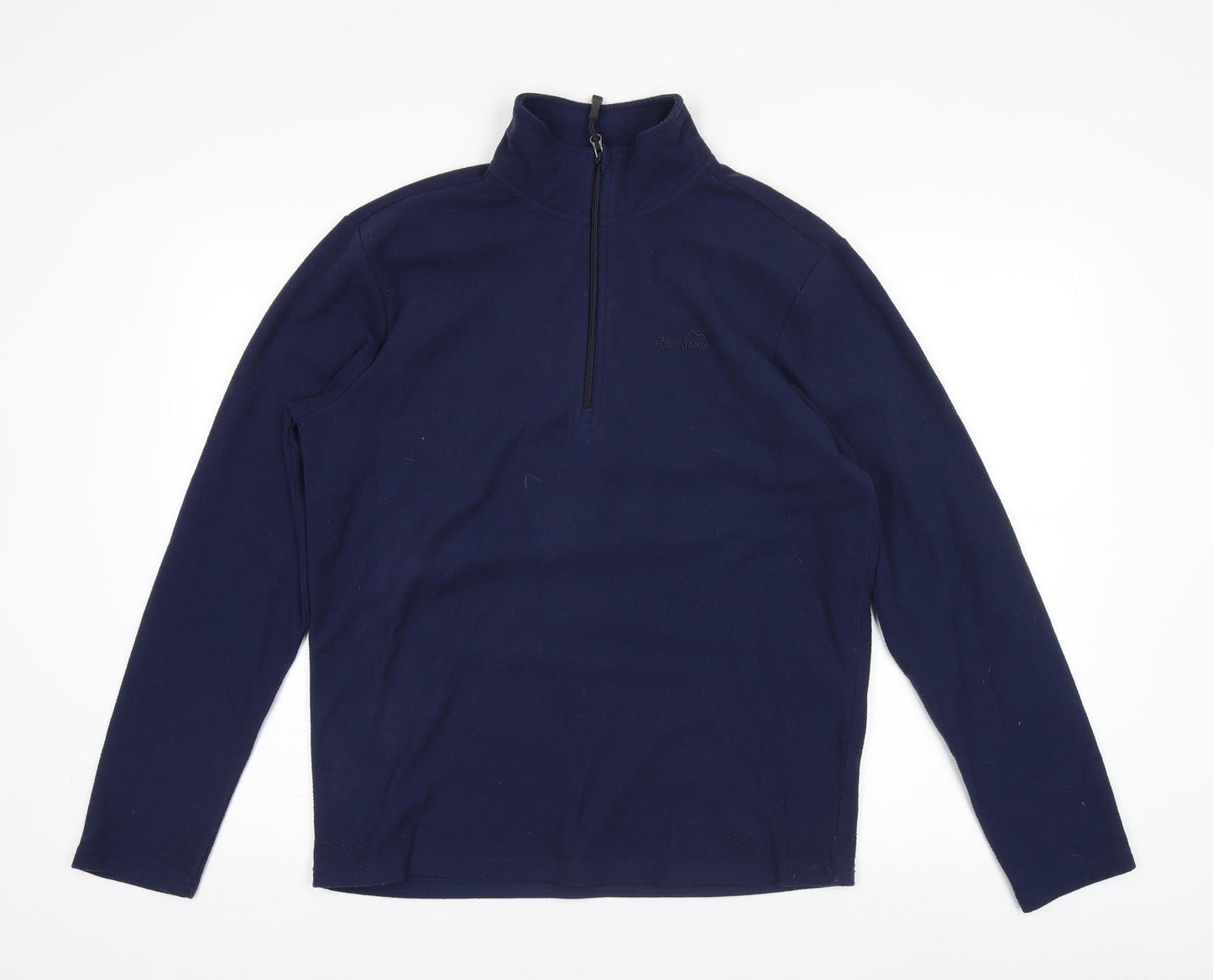 Mens UK Size M Peter Storm Blue 1/4 Zip