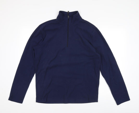 Mens UK Size M Peter Storm Blue 1/4 Zip