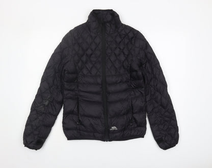 Womens UK Size S Trespass Black Puffer Jacket