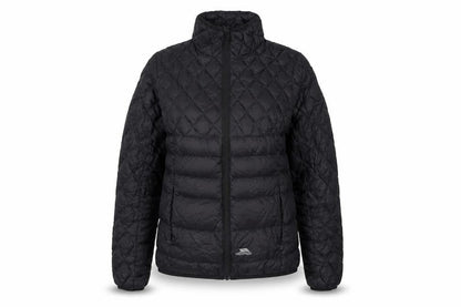 Womens UK Size S Trespass Black Puffer Jacket