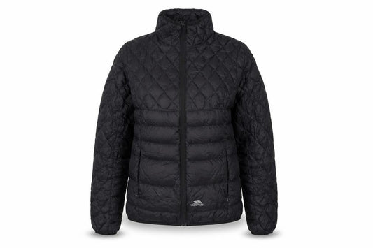 Womens UK Size S Trespass Black Puffer Jacket