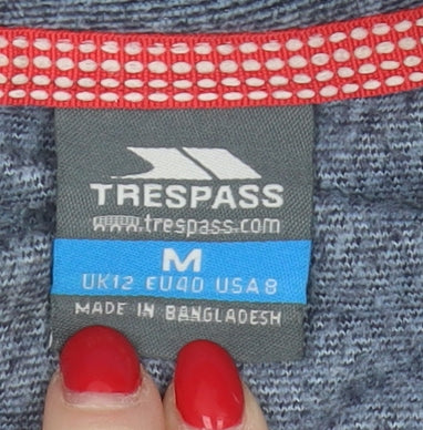 Womens UK Size M Trespass Blue Basic Jacket