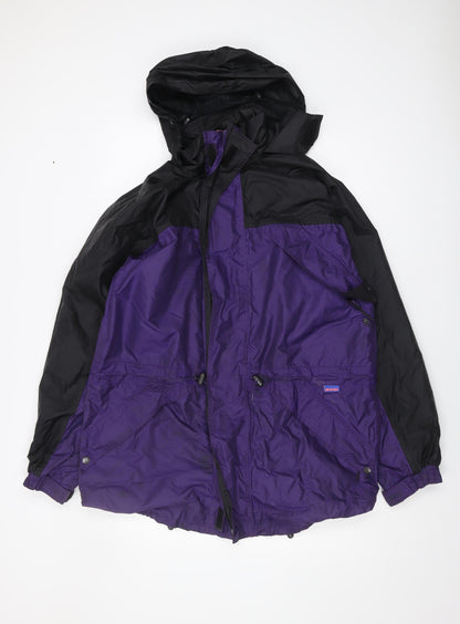 Mens UK Size M BRYNTECH Purple Rain Coat