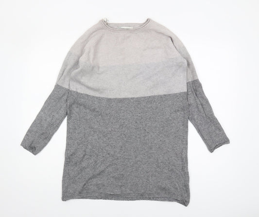 Womens UK Size S Only Grey Pullover Jumper