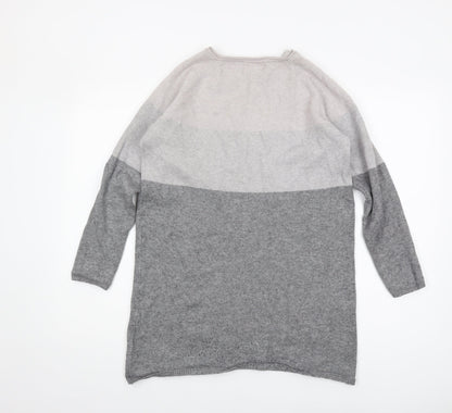 Womens UK Size S Only Grey Pullover Jumper