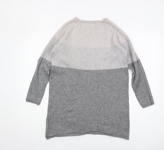 Womens UK Size S Only Grey Pullover Jumper