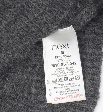 Womens UK Size M NEXT Grey Pullover Jumper