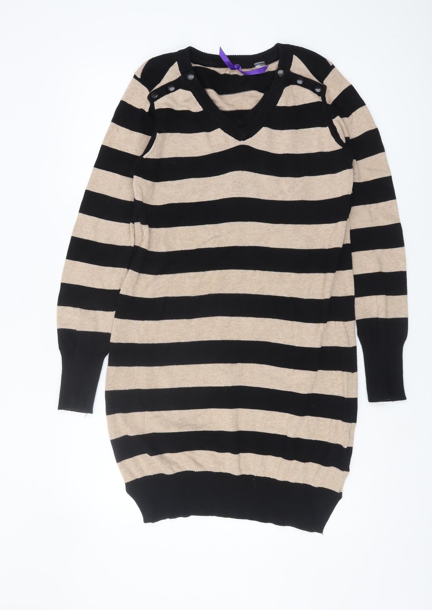 Womens UK Size XS Seraphine Multicoloured Pullover Jumper
