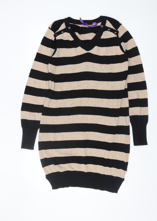 Womens UK Size XS Seraphine Multicoloured Pullover Jumper