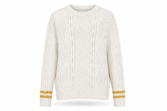 Womens UK Size XL American Eagle Outfitters Ivory Pullover Jumper