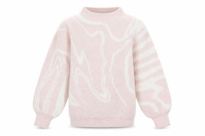 Front view of Angel & Rocket Teens Pink jumper Size 12Y