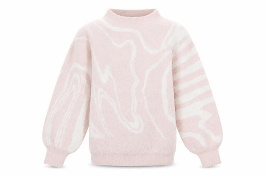 Front view of Angel & Rocket Teens Pink jumper Size 12Y