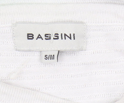 Bassini Women's Green Striped Jumper S/M