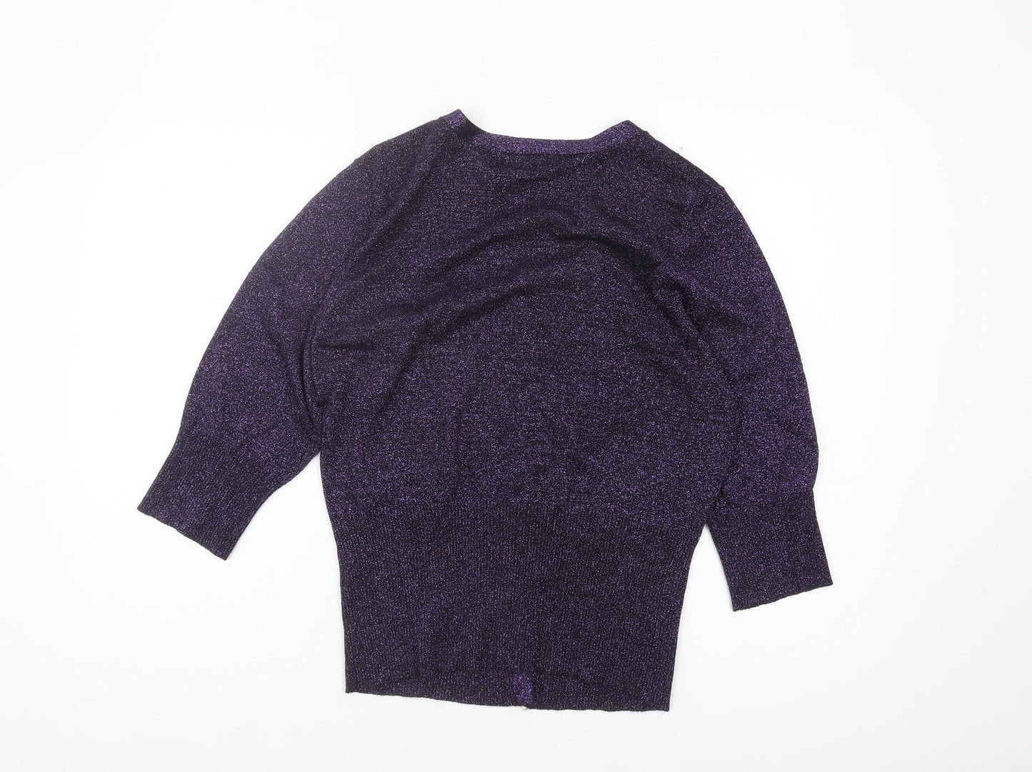 Womens UK Size 18 Wallis Purple Cardigan Jumper